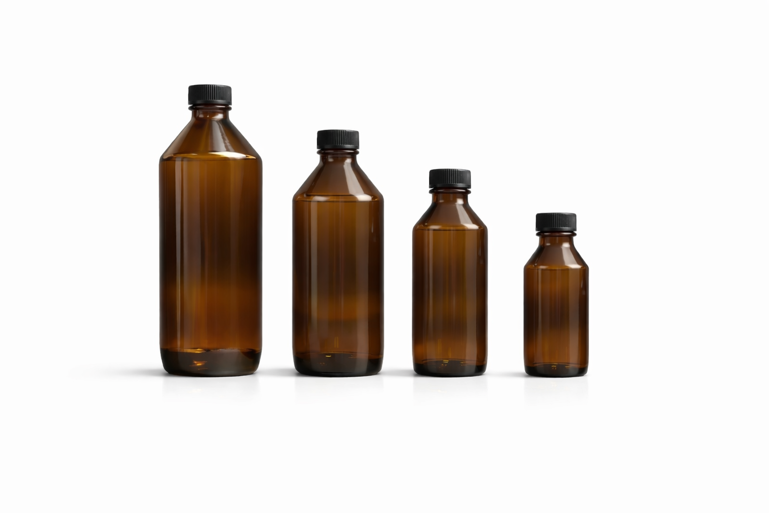Amber Glass Bottles