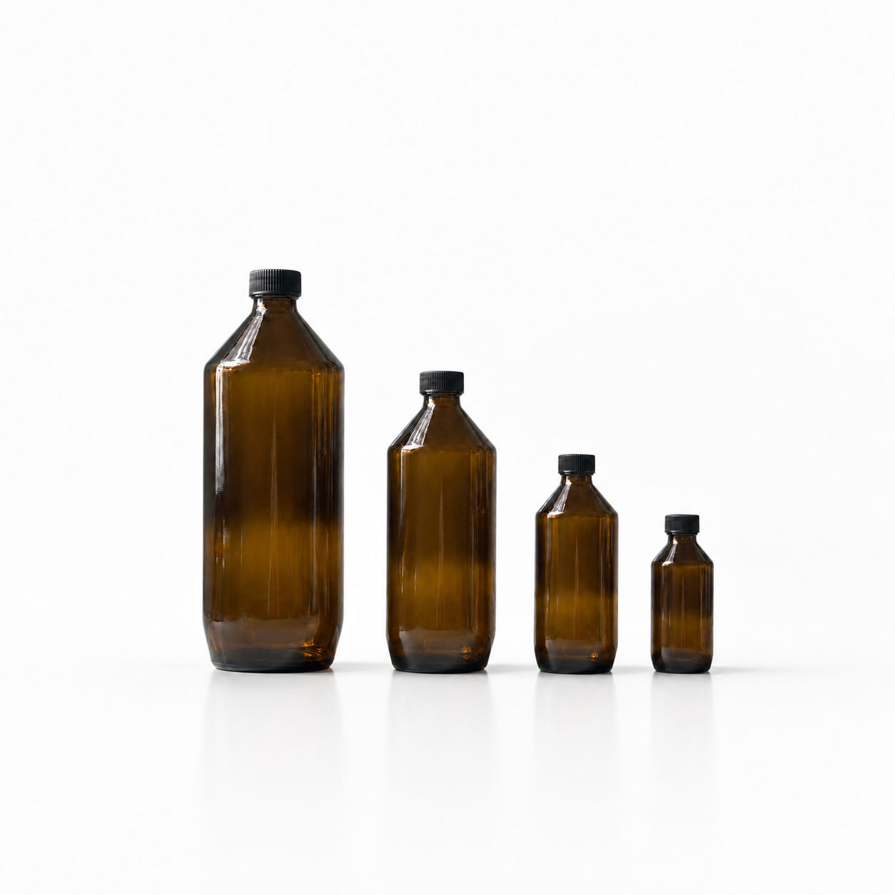 Amber Glass Bottles