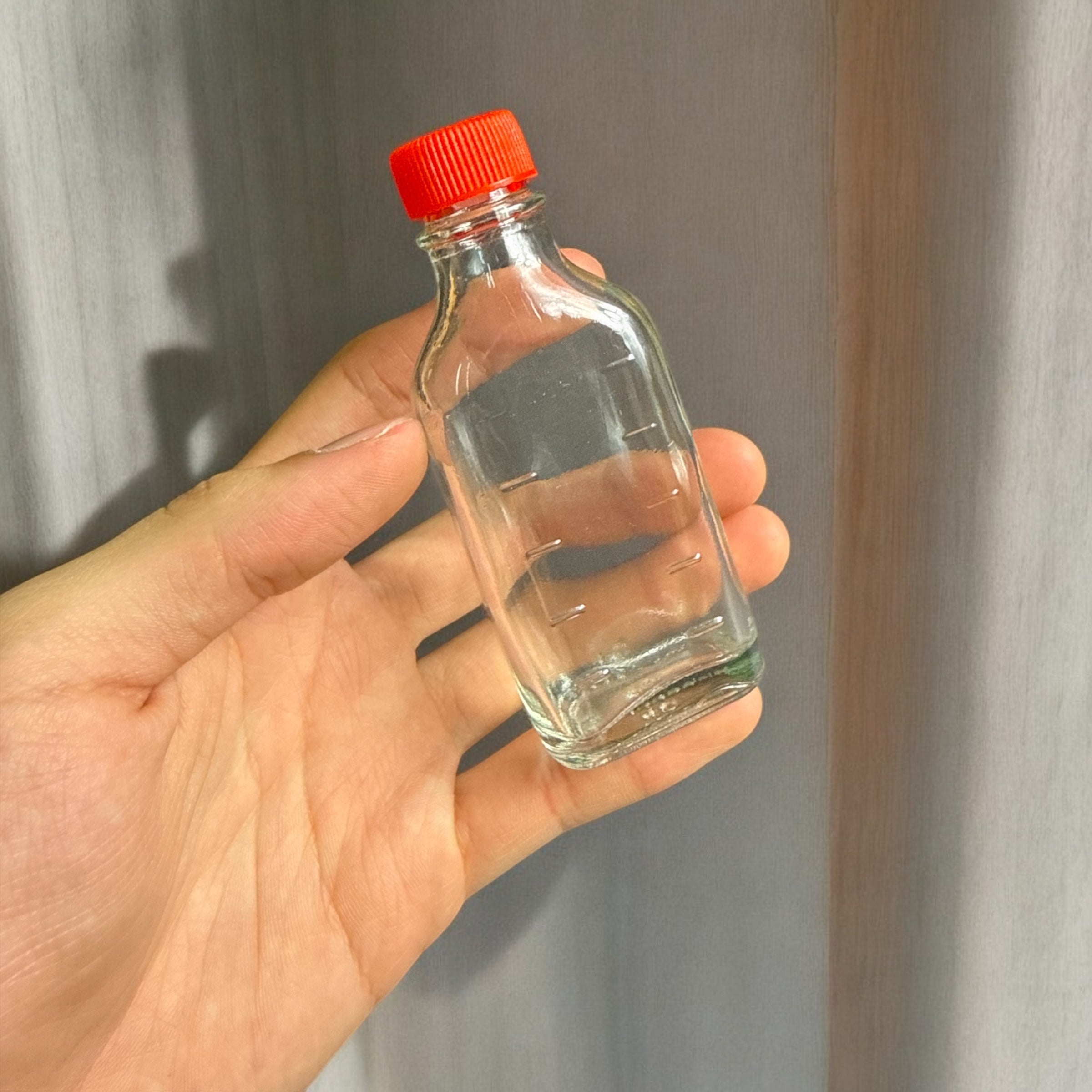 WG40 30ml Glass Bottle (Clear) – High-Quality Packaging for Medicated Oils & Massage Oils| Packora