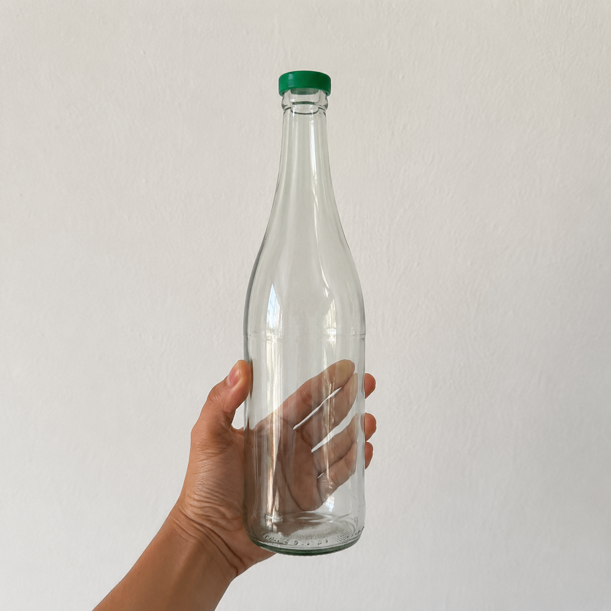 Botol Kaca Sos 650ml Kicap & Sambal MG048 – 650ml Glass Sauce Bottle (Borong 1 Karton 36pcs)