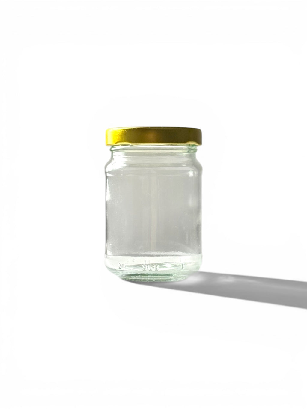 GBJ969 Glass Jar (120g) – Premium Airtight Food & Cosmetic Packaging | Packora Malaysia
