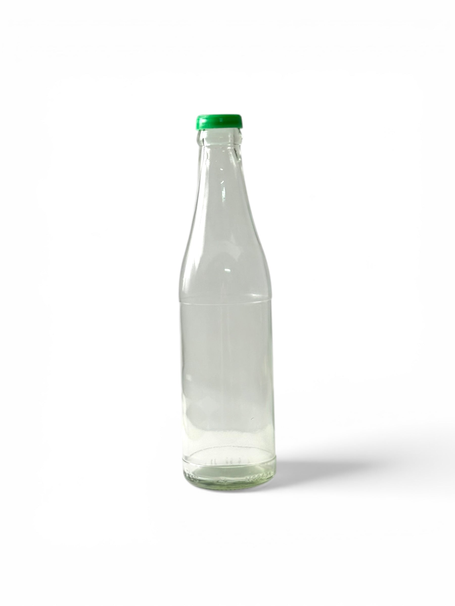 Botol Kaca 325ml Bentuk Kicap MG047 Tall Glass Bottle Borong 1 Karton 48pcs
