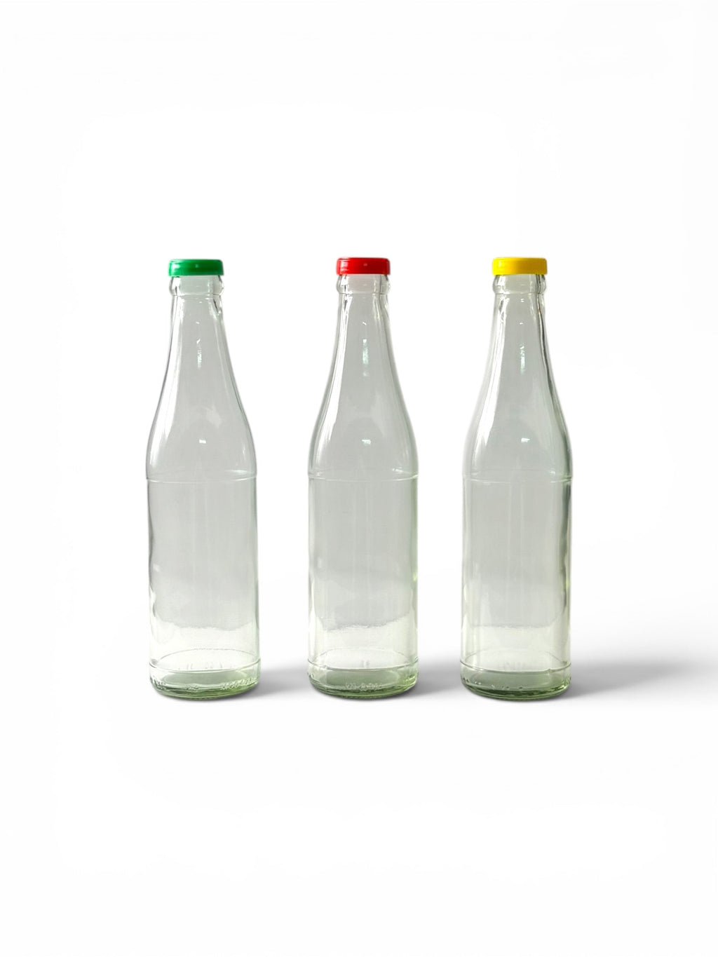 Botol Kaca 325ml Bentuk Kicap MG047 Tall Glass Bottle Borong 1 Karton 48pcs
