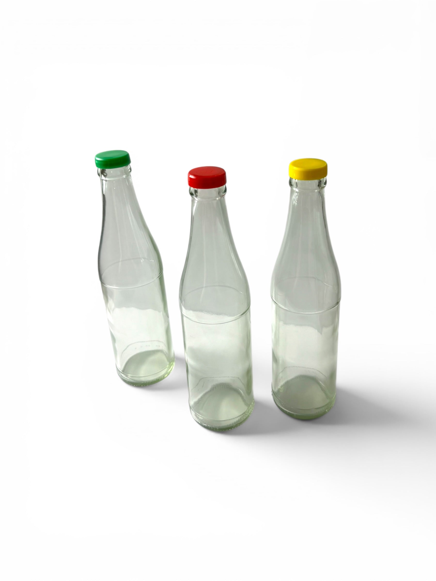 Botol Kaca 325ml Bentuk Kicap MG047 Tall Glass Bottle Borong 1 Karton 48pcs