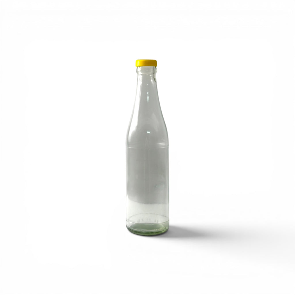Botol Kaca 325ml Bentuk Kicap MG047 Tall Glass Bottle Borong 1 Karton 48pcs