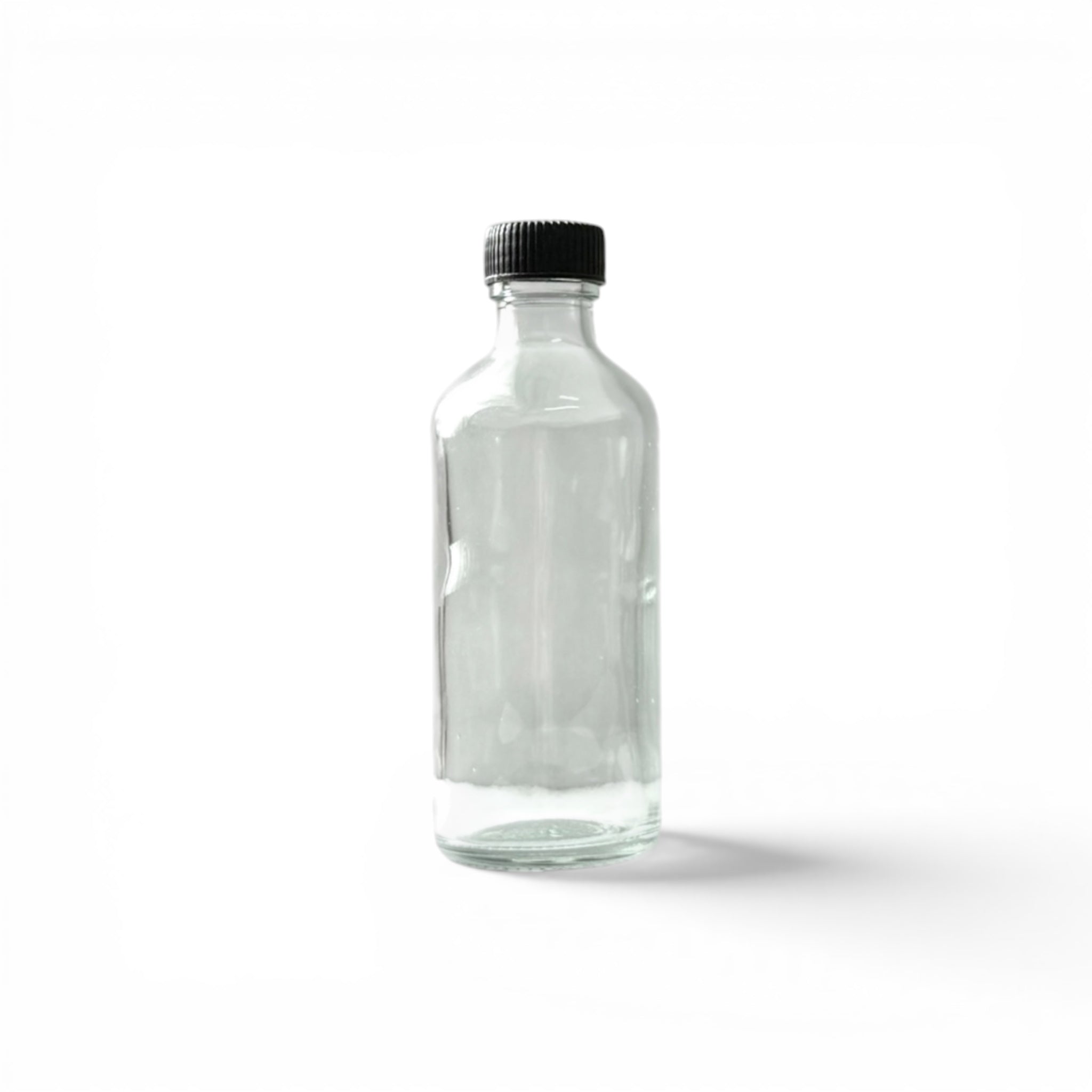 Botol Kaca Bulat 100ml Minyak & Ubat WG15 – 100ml Round Glass Bottle (Borong 1 Karton 134pcs)