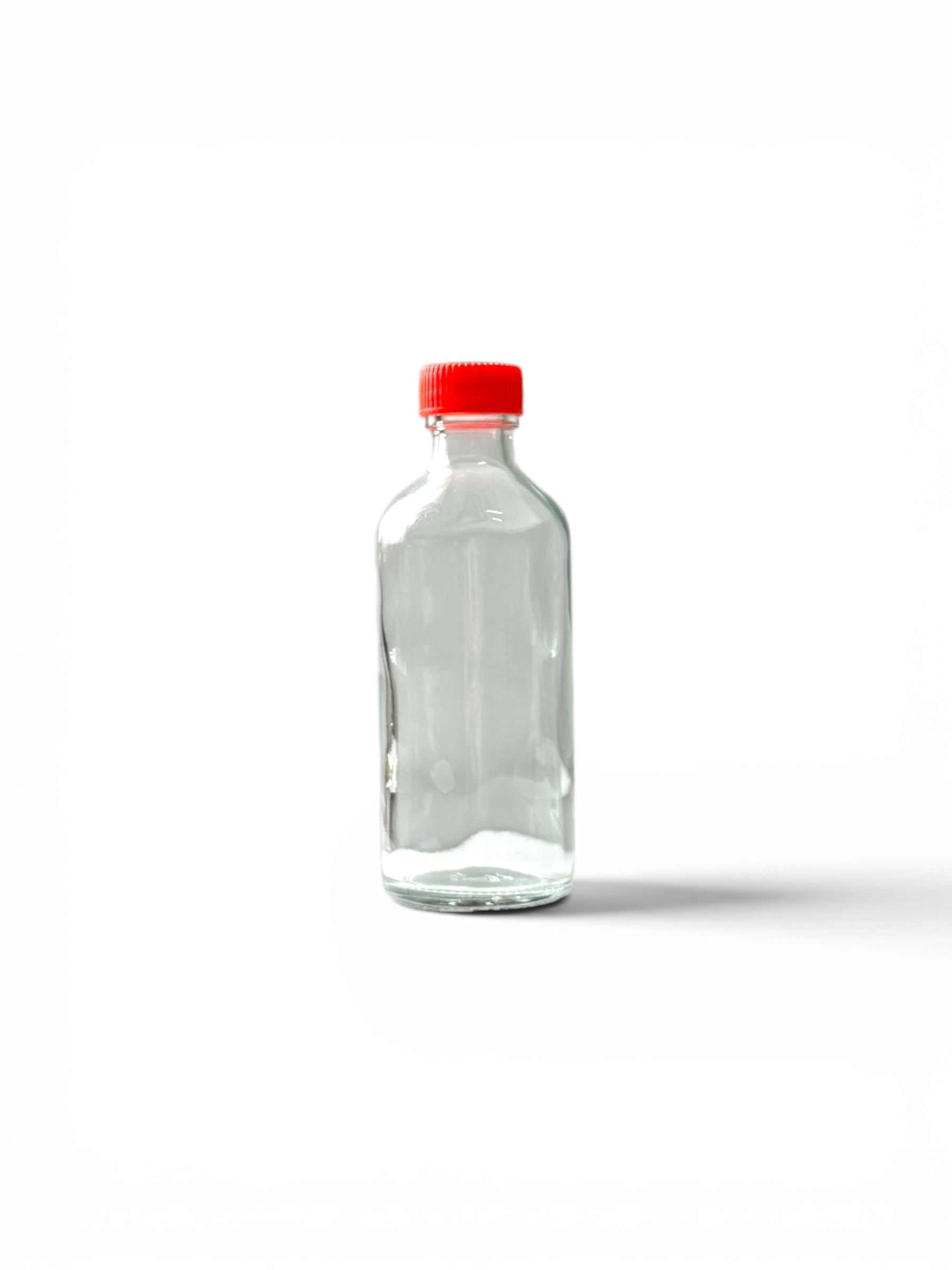 Botol Kaca Bulat 100ml Minyak & Ubat WG15 – 100ml Round Glass Bottle (Borong 1 Karton 134pcs)
