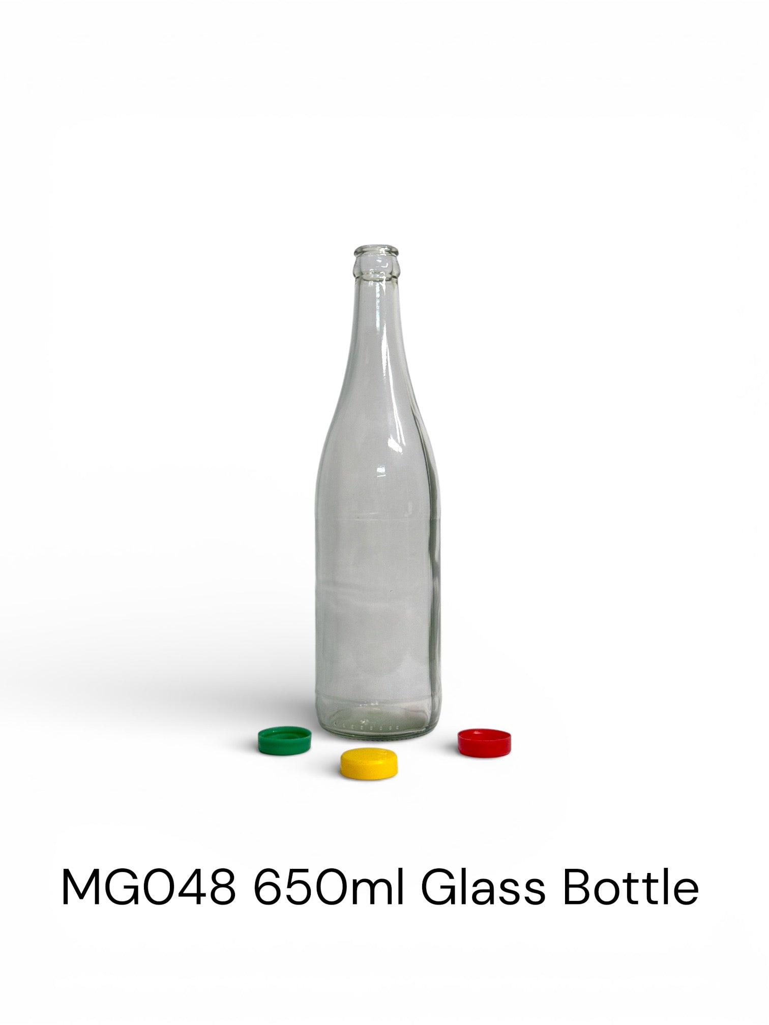 Botol Kaca Sos 650ml Kicap & Sambal MG048 – 650ml Glass Sauce Bottle (Borong 1 Karton 36pcs)