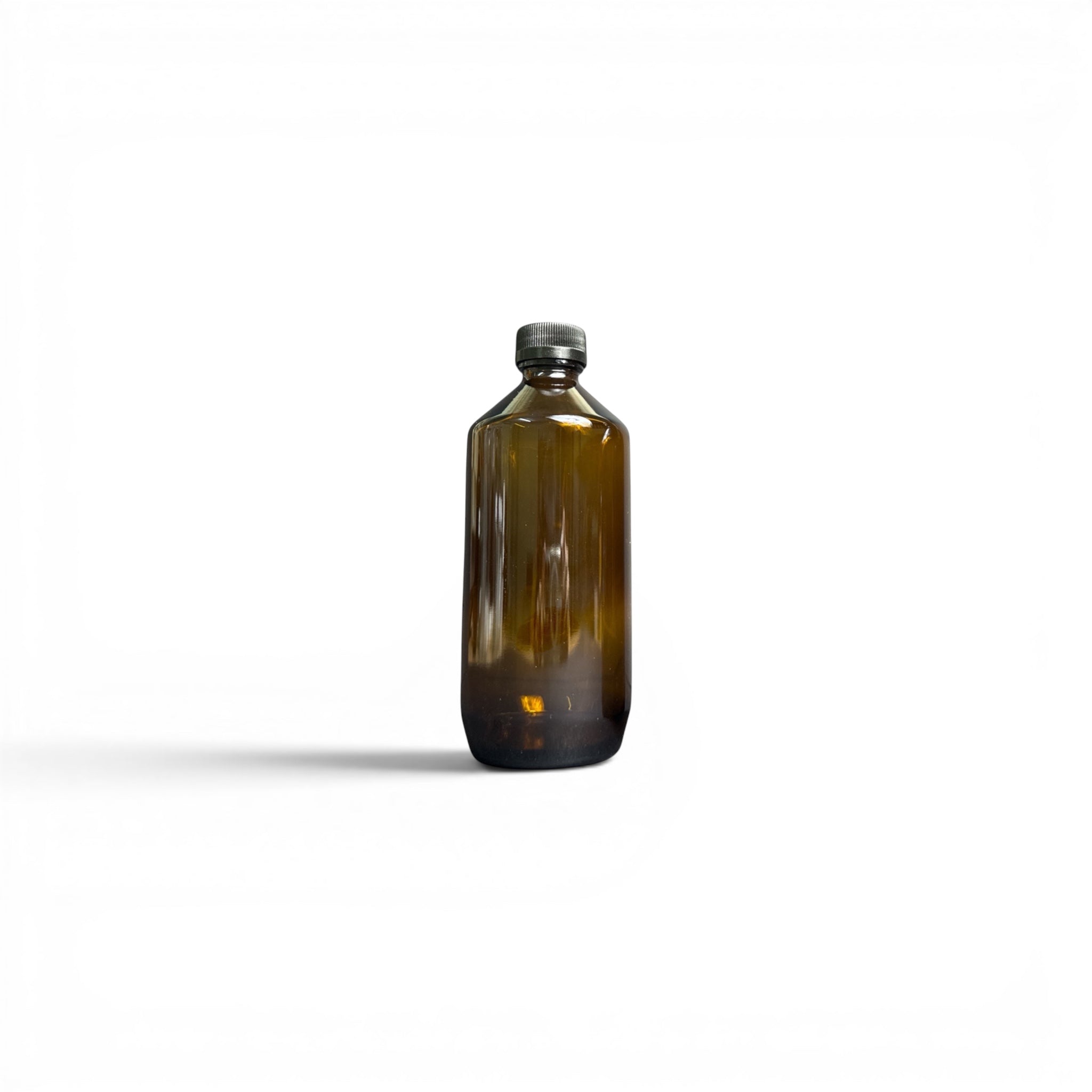 QPA180 250ml Amber Glass Bottle (36 units/tray) | DIN 28 Neck | UV-Resistant Industrial Packaging