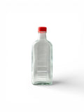 SG-257 Glass Bottle (120ml) – Rectangular Flat Bottle for Minyak Angin | Packora Malaysia