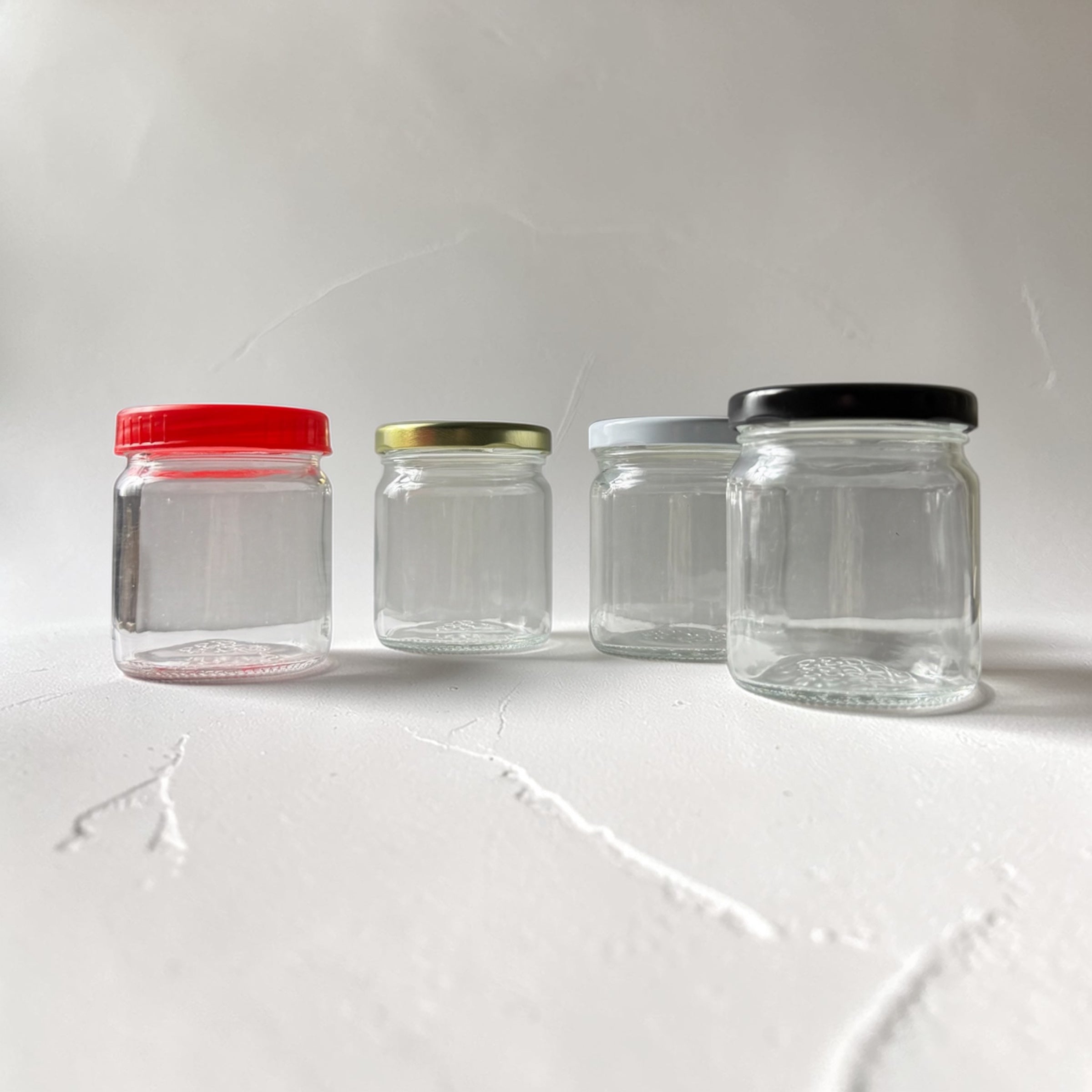 JG633 Round Glass Jar (180ml) – Leak-Proof Sambal & Jam Packaging | Packora Malaysia