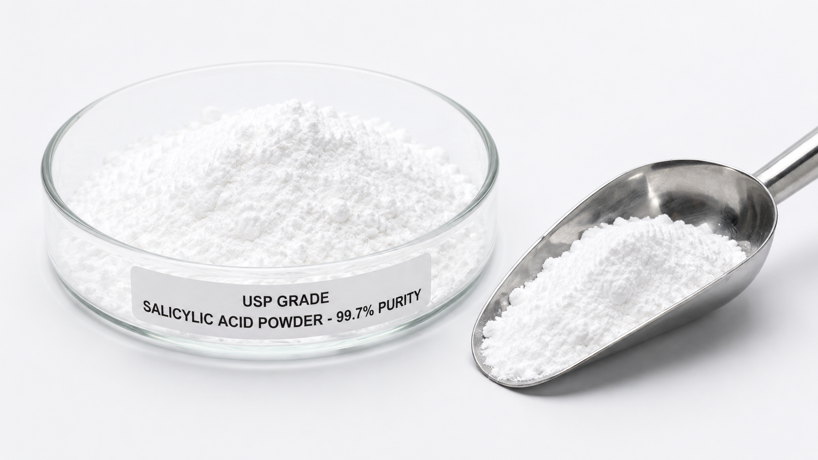 Salicylic Acid Powder (USP/Pharma Grade) – 99.7% Pure BHA Exfoliant | Packora Malaysia