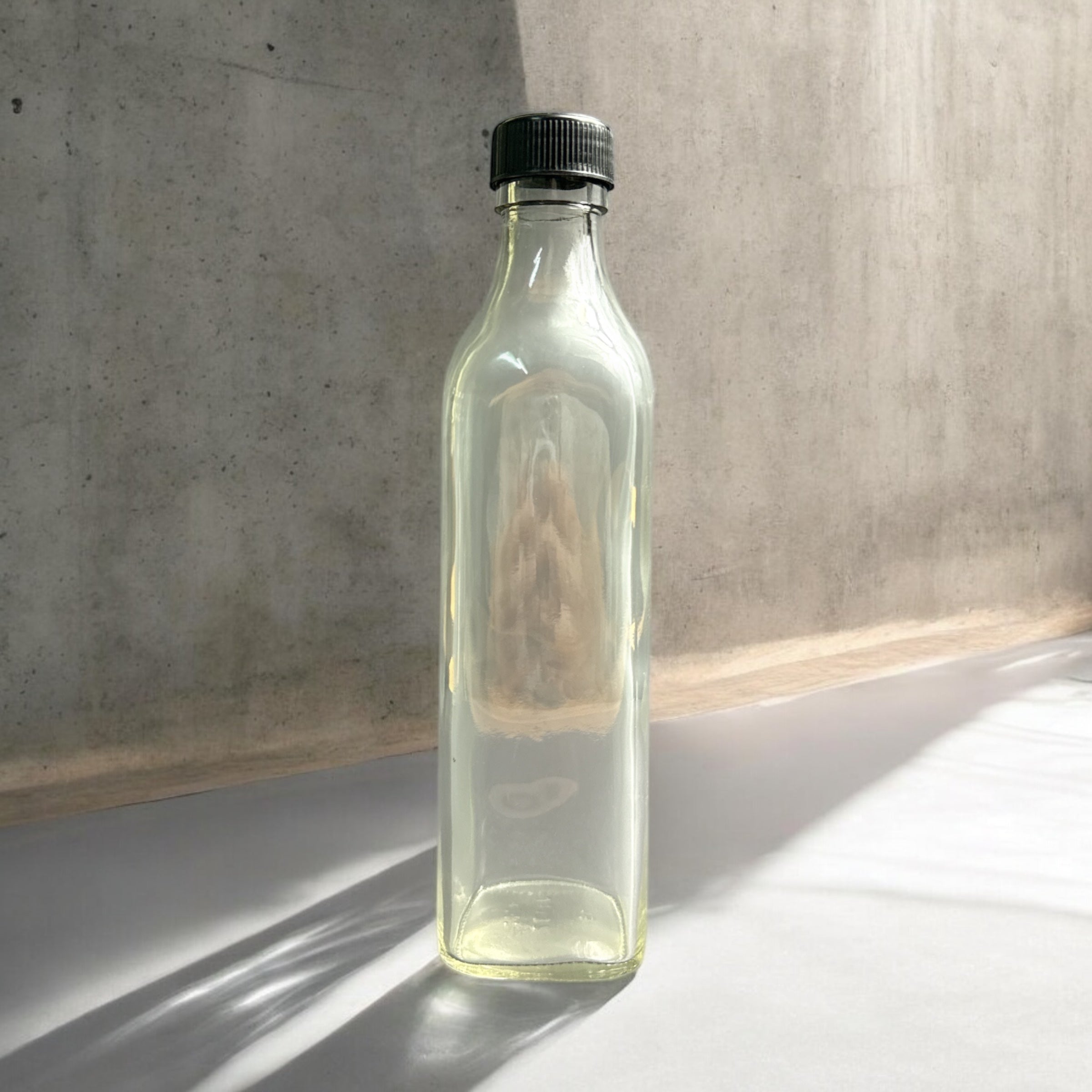 JG-137 375ml Glass Bottle for Honey, Enzymes & Juice | Food-Grade Clear Glass Bottle with Screw Cap