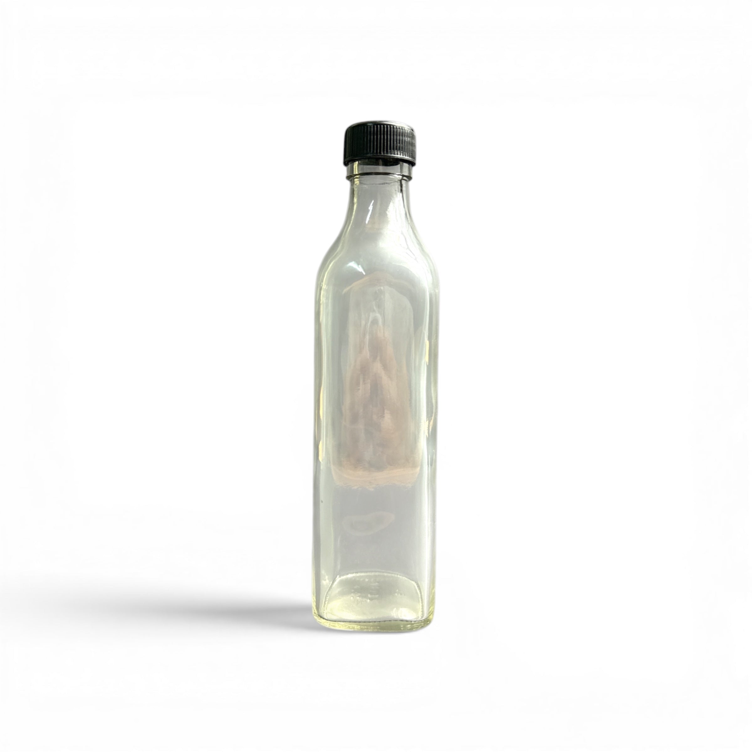 JG-137 375ml Glass Bottle for Honey, Enzymes & Juice | Food-Grade Clear Glass Bottle with Screw Cap