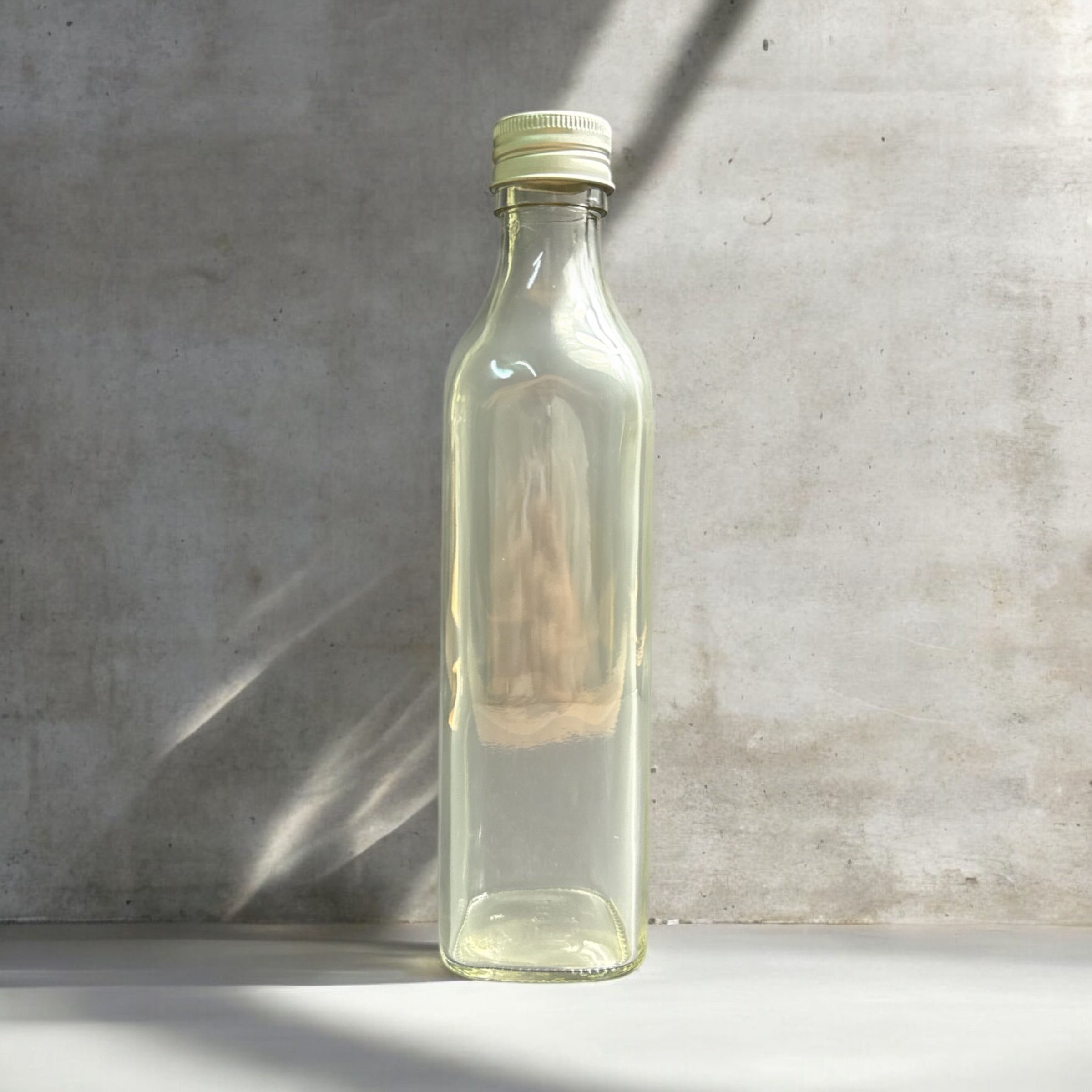 JG-137 375ml Glass Bottle for Honey, Enzymes & Juice | Food-Grade Clear Glass Bottle with Screw Cap