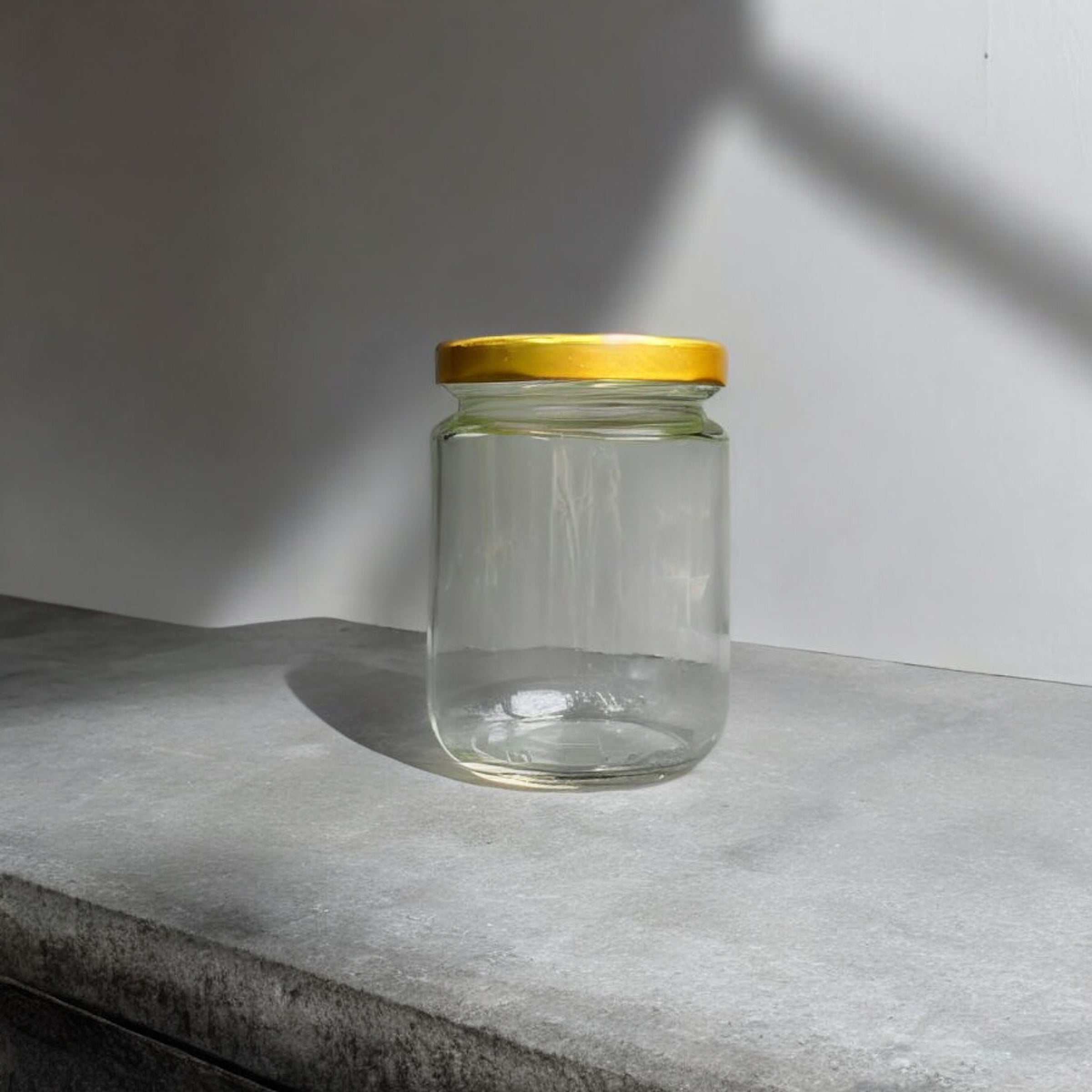 KL-524 220ml Glass Jar with Screw Cap | Food-Grade Jar for Honey, Jam & Sauce Storage