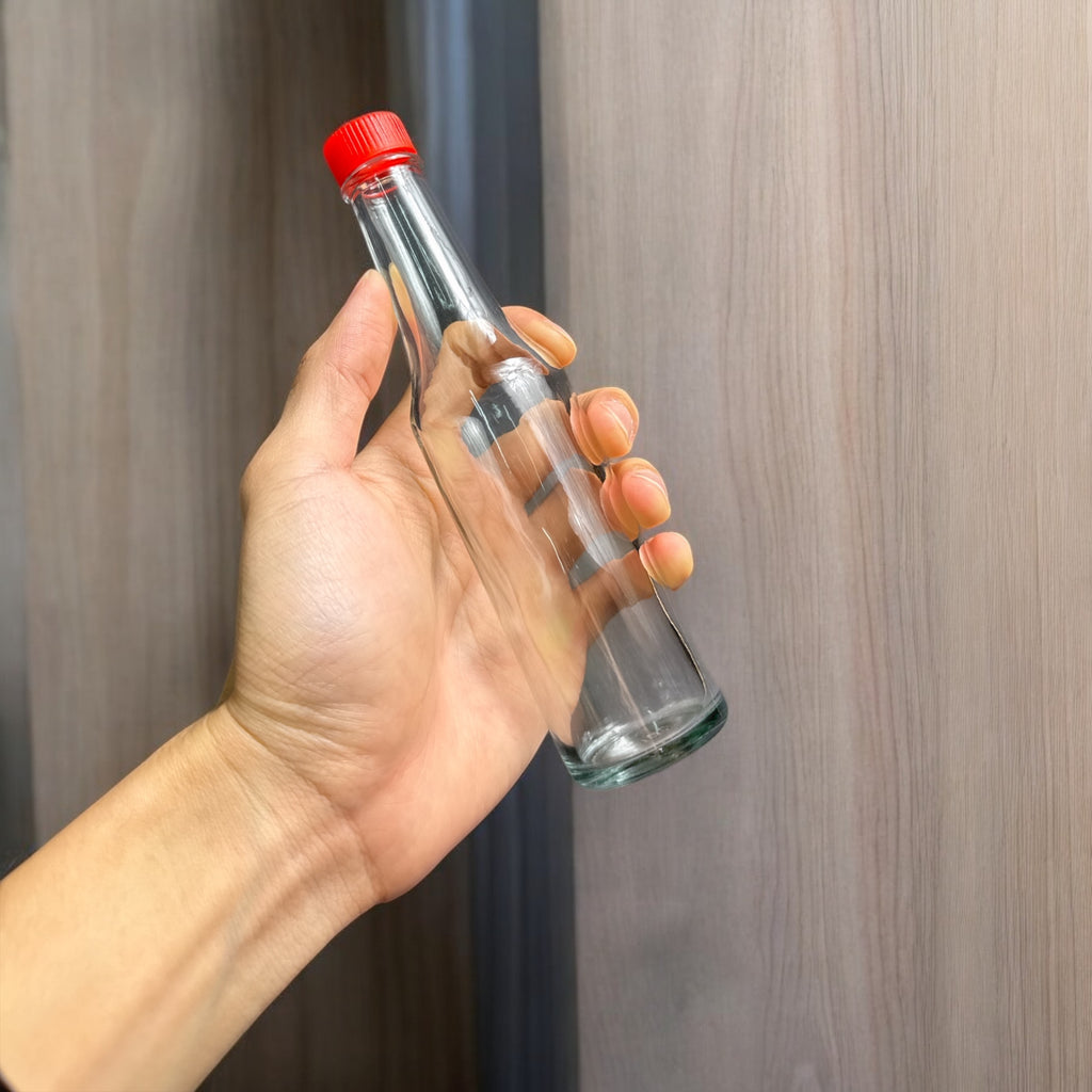 Botol Kaca 80ml Madu & Sos MG-100 – 80ml Glass Bottle untuk Madu (Borong 1 Karton 81pcs)