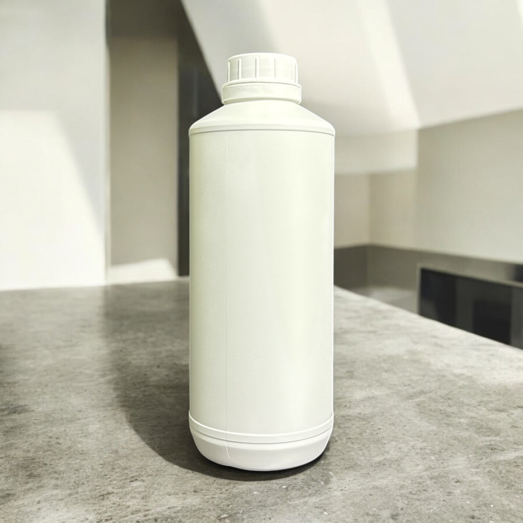 PU-156 1 Litre HDPE Plastic Bottle with Leak-Proof Cap (1000ml)