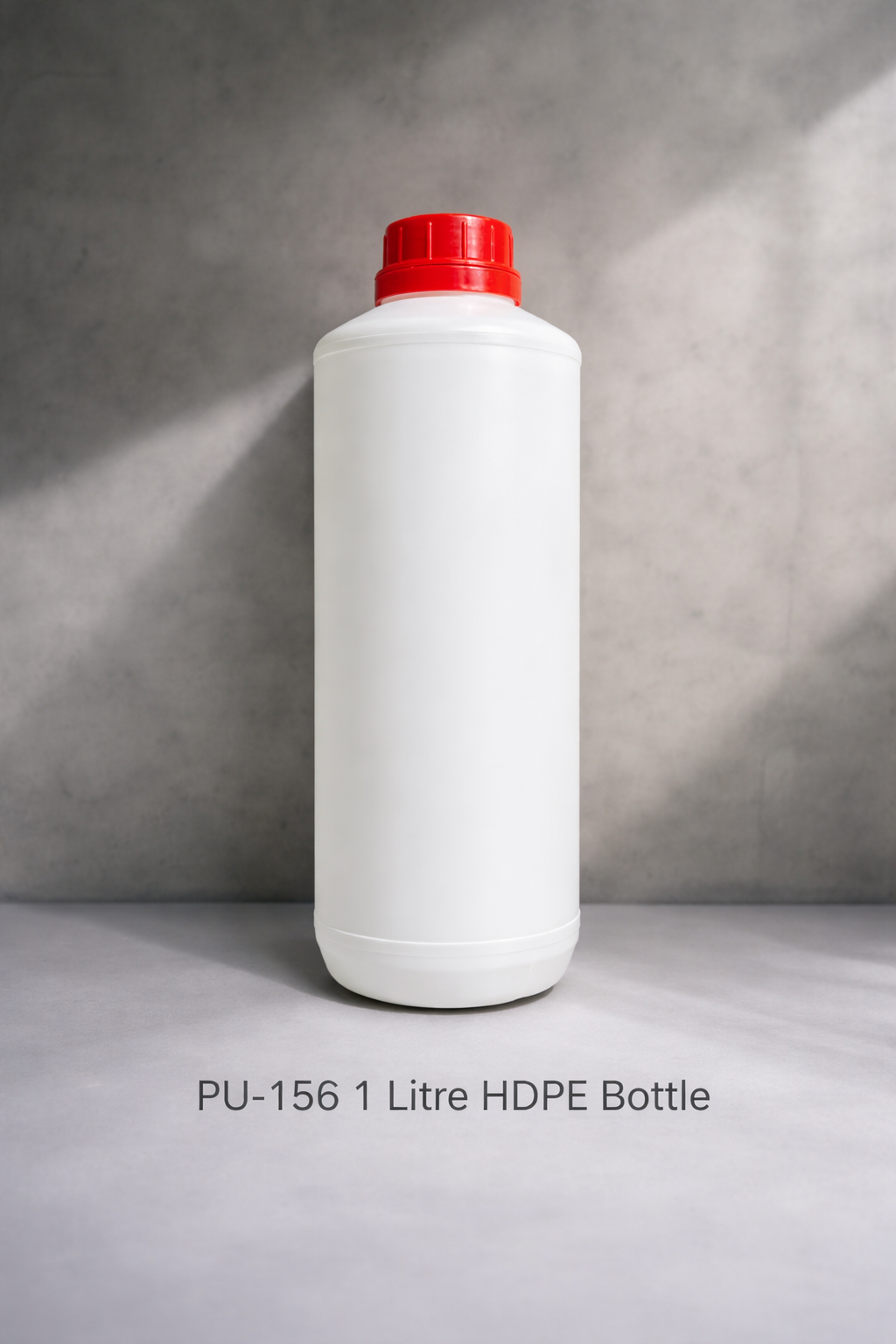 PU-156 1 Litre HDPE Plastic Bottle with Leak-Proof Cap (1000ml)