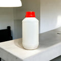 PU157 500ml HDPE Plastic Bottle | Chemical-Resistant Industrial Bottle with Inner Stopper