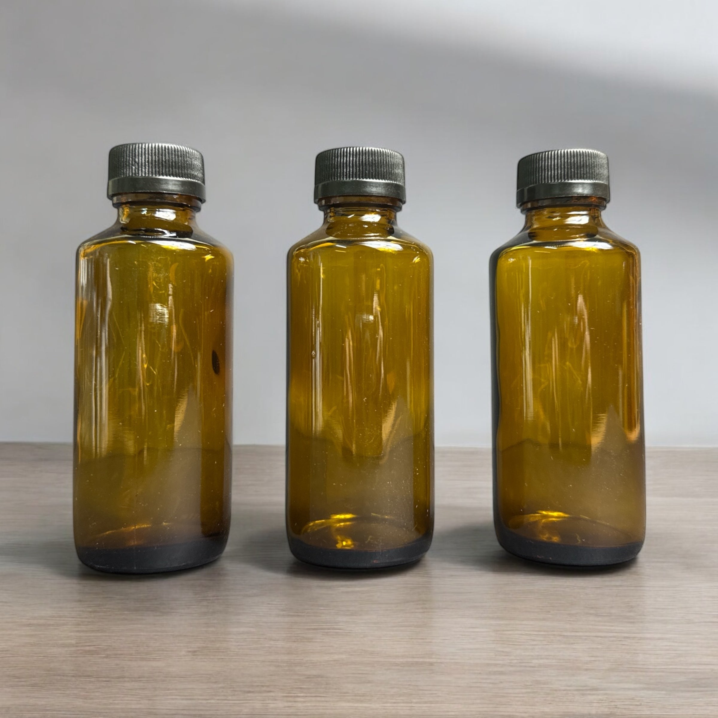 QPA-179 100ml Amber Glass Bottle | 28mm Neck | UV-Inhibiting | Bulk Tray Pack (64 Units)