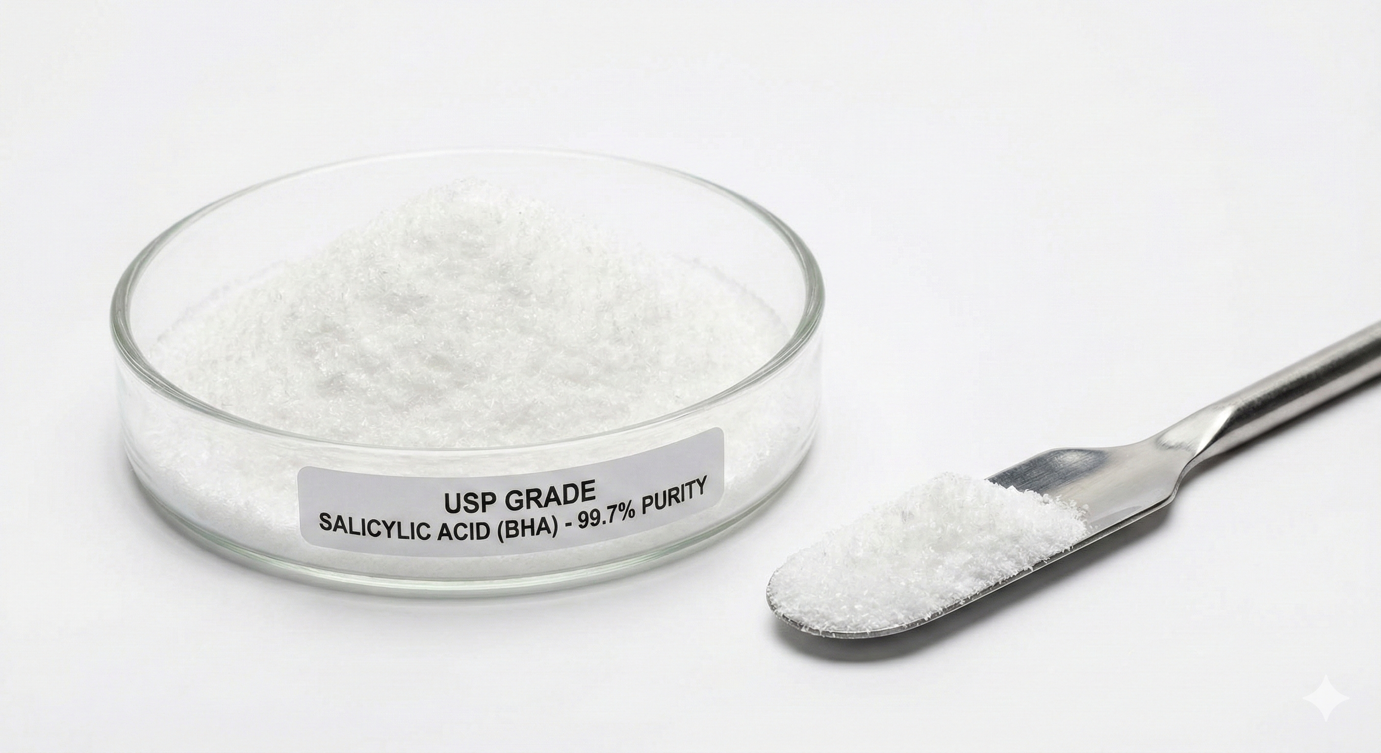 Salicylic Acid Powder (USP/Pharma Grade) – 99.7% Pure BHA Exfoliant | Packora Malaysia